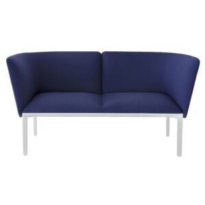 ADD Straight sofa - 2 seats - L 140 cm by Lapalma Blue