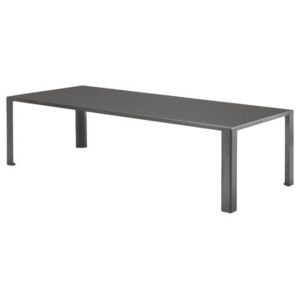 Big Irony Outdoor Rectangular table - L 238 cm by Zeus Grey
