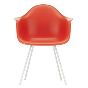 DAX - Eames Plastic Armchair Armchair - / (1950) - White legs by Vitra Red