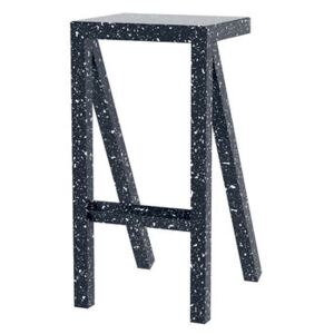 Bureaurama High stool - / H 74 cm - Outdoor by Magis Black