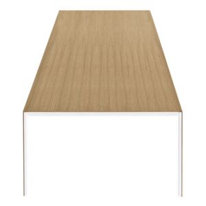 Thin-K Extending table - / Oak - L 150 to 230 cm by Kristalia White/Natural wood