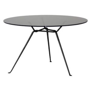 Officina Round table - Ø 120 cm - Glass by Magis Black