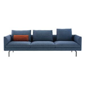 Flamingo Straight sofa - 3 seaters /L 261 cm by Zanotta Blue