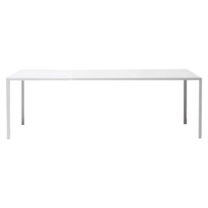 Tense Rectangular table - 90 x 200 cm by MDF Italia White