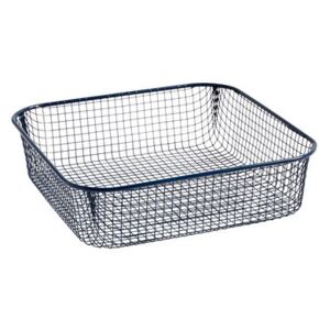 Trinkets Basket - / Square - Wire mesh by Hay Blue