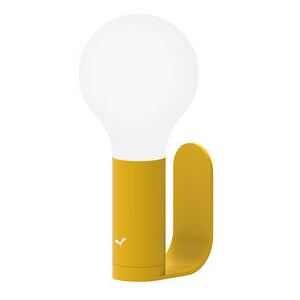 Wall fixation - / For Aplô LED cordless lamp by Fermob Yellow