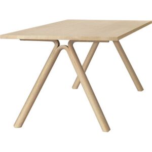 Split Rectangular table - W 220 cm by Muuto Natural wood