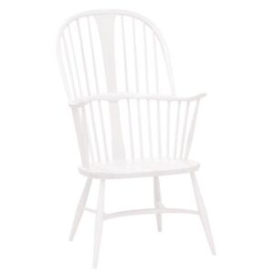 Originals Chairmaker Armchair - Wood - 1950' Reissue by Ercol White