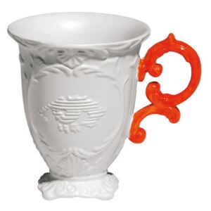 I-Mug Mug by Seletti White/Orange