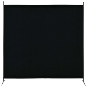 VidaXL 1 Panel Room Divider Black 175x180 cm