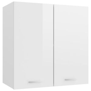 VidaXL Hanging Cabinet High Gloss White 60x31x60 cm Chipboard