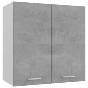 VidaXL Hanging Cabinet Concrete Grey 60x31x60 cm Chipboard