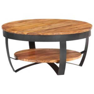 VidaXL Coffee Table 65x65x32 cm Solid Acacia Wood