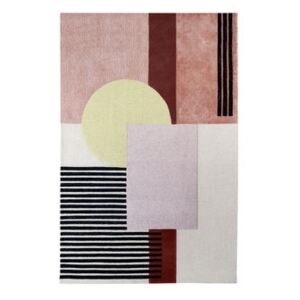 Around colors Rug - / 190 x 300 cm - Hand-tufted by Wiener GTV Design Yellow/Multicoloured