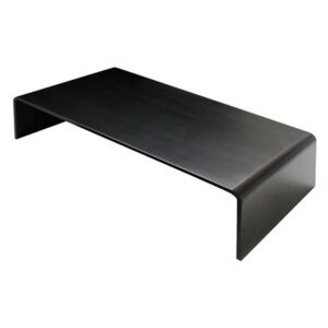 Solitaire Basso Coffee table - 130 x 65 x H 32 cm by Zeus Black