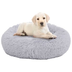 Washable Dog & Cat Cushion Light Grey 50x50x12 cm Plush