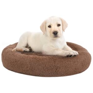 Washable Dog & Cat Cushion Brown 70x70x15 cm Plush