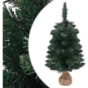 Artificial Christmas Tree with Stand Green 90 cm PVC