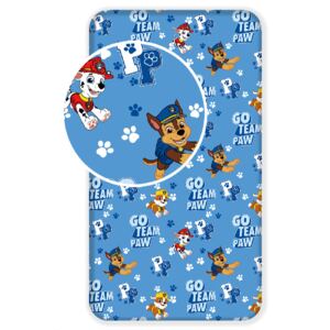 Paw Patrol Team Single Fitted Sheet