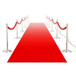 VidaXL Red Carpet 1 x 20 m Extra Heavy 400 g/m2