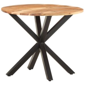 VidaXL Side Table 68x68x56 cm Solid Acacia Wood