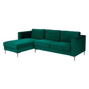Donna Deco Lefthand Corner Sofa - Green