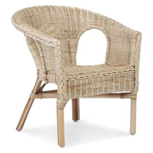 Kids Wicker Loom chairs in Natural