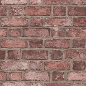 Homestyle Wallpaper Brick Wall Red