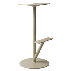 Sequoia High stool - / Metal - H 76 cm by Magis White