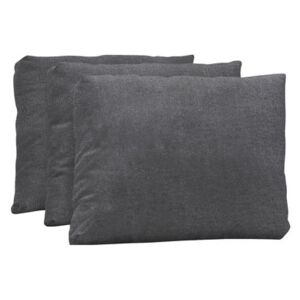 Backrest cushion - Set of 3 - For Australis sun bed by Extremis Grey/Black