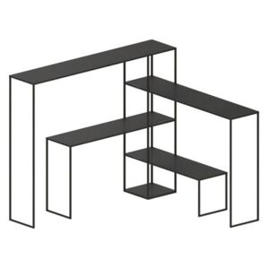 Easy Bridge Shelf - Set of 4 by Zeus Black