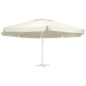 VidaXL Replacement Fabric for Outdoor Parasol Sand 600 cm