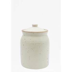 Shoreline Crockery Jar With Lid - natural