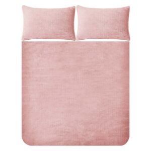 Snuggle Fleece Bedding Set - Blush - King