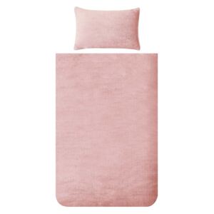 Snuggle Fleece Bedding Set - Blush - Single