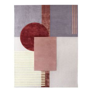 Around colors Rug - / 230 x 300 cm - Hand-tufted by Wiener GTV Design Pink/Multicoloured