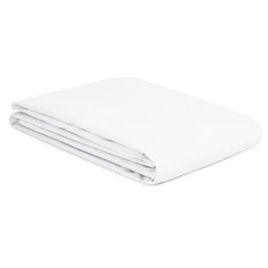 Duvet cover 200 x 200 cm - / 200 x 200 cm - Washed cotton percale by Au Printemps Paris White