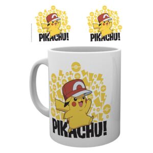 Cup Pokemon - Ash Hat - Pikachu
