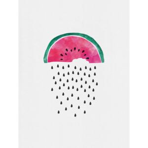 Illustration Watermelon Rain, Orara Studio