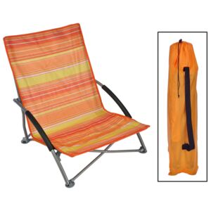 HI Folding Beach Chair Orange 65x55x25/65cm
