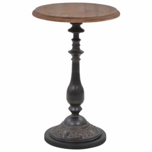 VidaXL End Table Solid Fir Wood 40x64 cm Brown