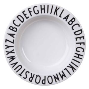Kids Soup plate - Melamine - Ø 17 cm by Design Letters White