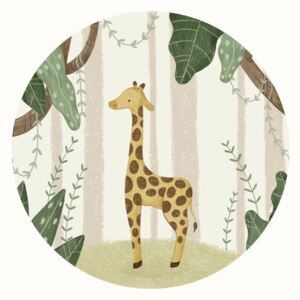 Illustration Giraffe in the jungle, Anna Lunak