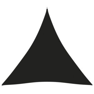 VidaXL Sunshade Sail Oxford Fabric Triangular 4.5x4.5x4.5 m Black