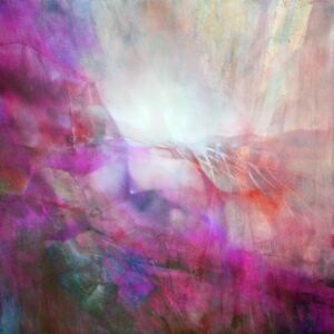 Illustration drifting - pink composition, Annette Schmucker