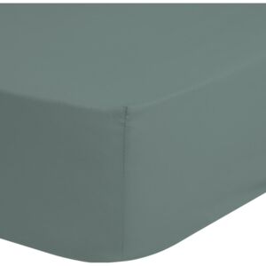 Good Morning Jersey Fitted Sheet 160/180x200 cm Misty Green