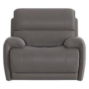 Link Leather Power Recliner Armchair with Power Headrest