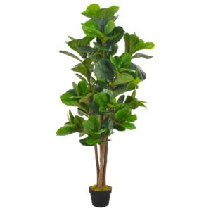 VidaXL Artificial Plant Fiddle Leaves with Pot Green 152 cm
