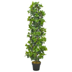 VidaXL Artificial Plant Laurel Tree with Pot Green 150 cm