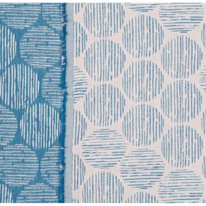 Dunes Reef Cotton Fabric - Per metre / blue / Cotton